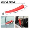 Stainless steel long distance car emergency Key Hook tool O-handle kit 20-piece wedge airbag wrench combination tool