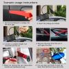 Stainless steel long distance car emergency Key Hook tool O-handle kit 20-piece wedge airbag wrench combination tool