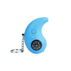 Emergency Lighting LED Light Portable Wolf Alarm (Color: Blue)