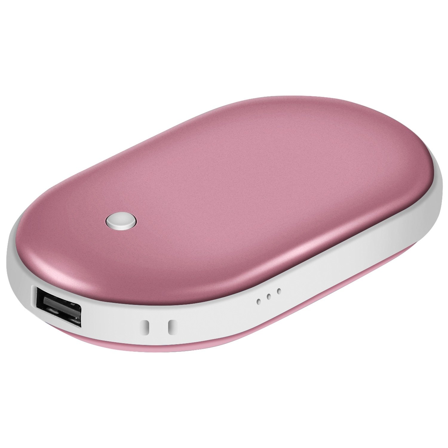 Portable Hand Warmer 5000mAh Power Bank Rechargeable Pocket Warmer Double-Sided Heating Handwarmer Portable Hand Warmer 5000mAh Power Bank Rechargeable Pocket Warmer Double-Sided Heating Handwarmer