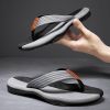 Men's slippers; anti-skid flip flops; beach slippers